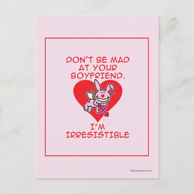 Don't Be Mad Postcard (Front)