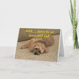 **DON'T BE SAD ABOUT GETTING OLDER** CARD