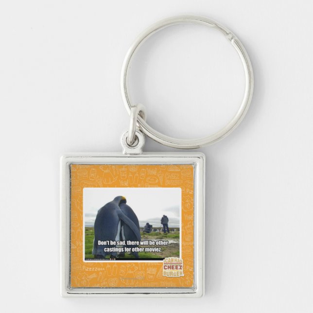 Don't be Sad Key Ring (Front)