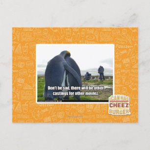 Don't be Sad Postcard