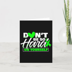 Don't Be So Hard Mental Health Awareness Women  Card