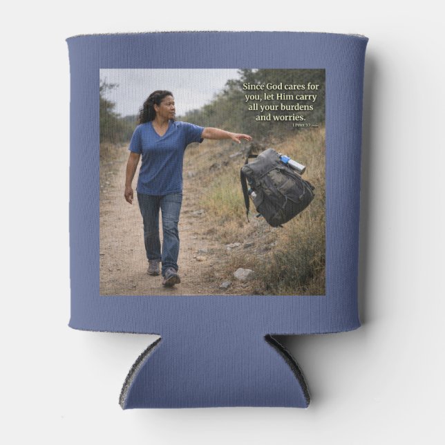 Don't be troubled can cooler (Front)