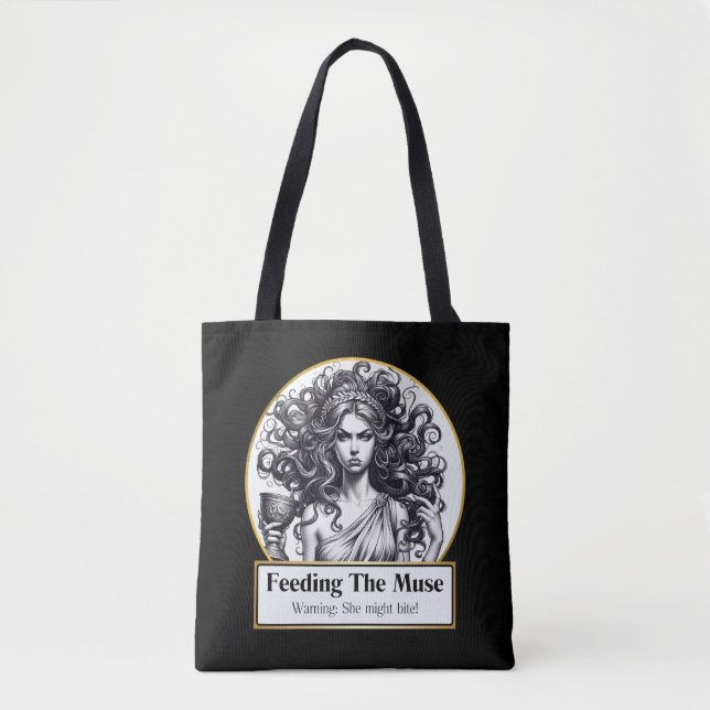 Don't Before Coffee: The Grumpy Muse Chronicles Tote Bag (Front)