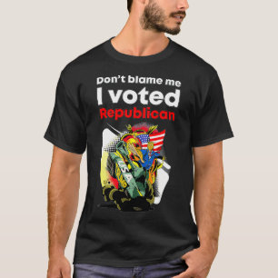 Don't Blame Me I Voted Republican Trump Tank 