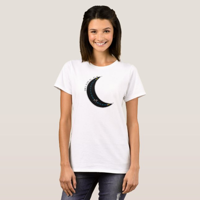 Don't Blame Me...it's my Capricorn Moon Zodiac T-Shirt (Front Full)