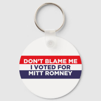 Don't Blame Me Key Ring