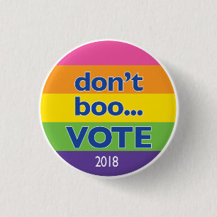 Don't Boo...VOTE button