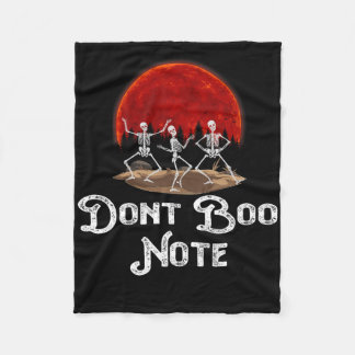 Dont Boo Vote Kamala  Fleece Blanket