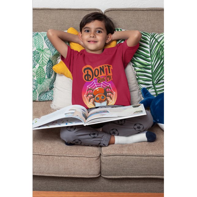 Don't Bug Me I'm Reading Cute Spider T-Shirt (Story time is serious business — even the spider says so.)