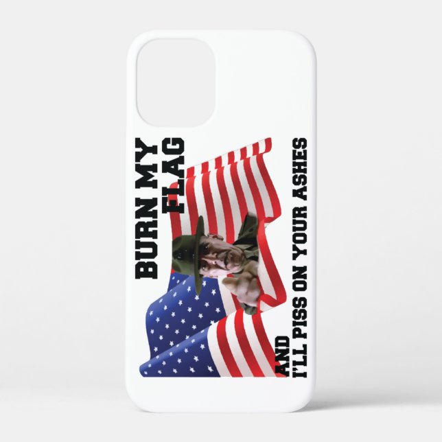 Don't burn my flag  Case-Mate iPhone case (Back)