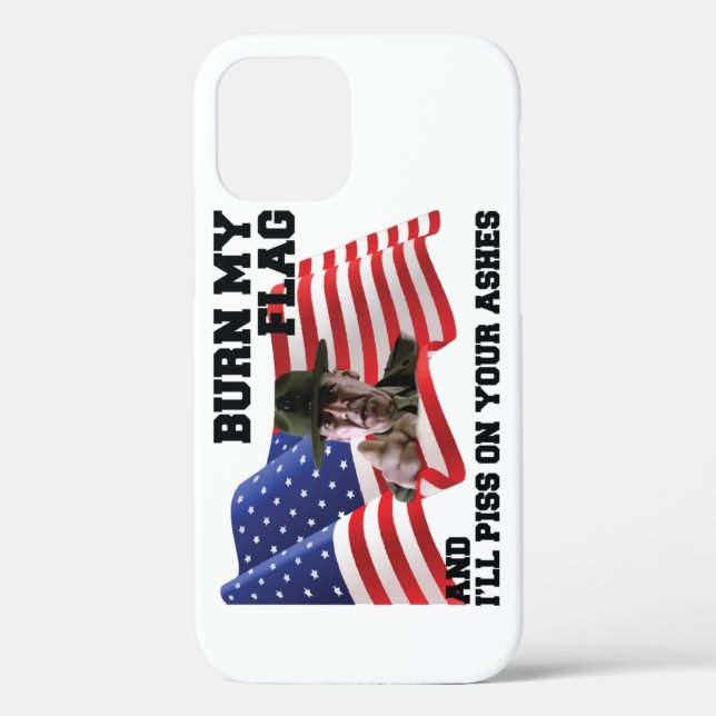 Don't burn my flag  Case-Mate iPhone case (Back)