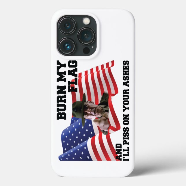 Don't burn my flag  Case-Mate iPhone case (Back)