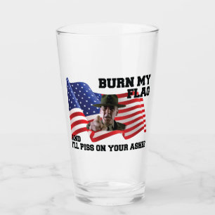 Don't burn my flag glass