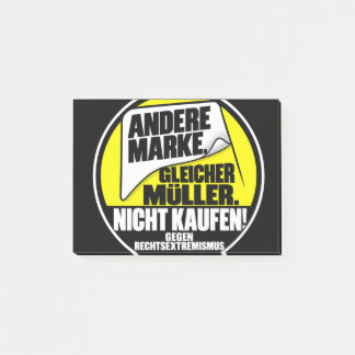 Don't buy Muller Post-it Notes