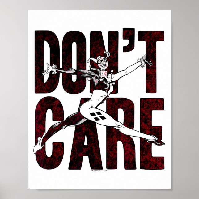 Don't Care  Poster (Front)