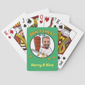 Don't Cheat on the Kebab Playing Cards