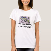 Don't croak in smoke shirt!!