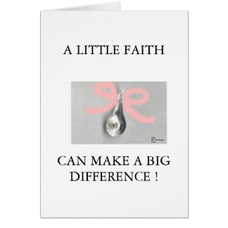 DON'T CRY. HAVE FAITH - CARD