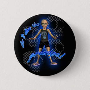 Don't Diss the Grandpa Pin Badge
