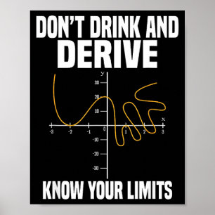 Dont Drink And Derive And Know Your Limit  Poster
