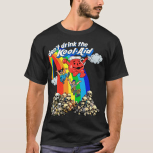 Dont Drink The KoolAid Retro Psychedelic Design T-Shirt