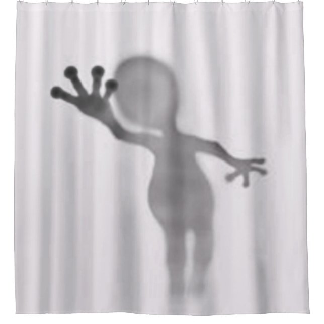 Don't Drop the Soap Shower Curtain (Front)