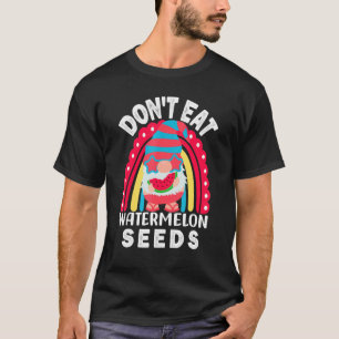 Don't Eat Watermelon Seeds Maternity Summer Fruit T-Shirt