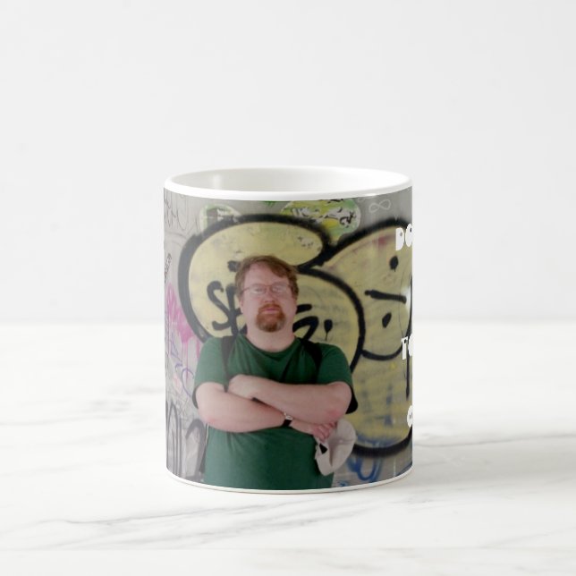 Don't even think about touching this coffee mug (Center)