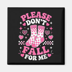 Dont fall for funny socks pun sarcastic joke humou magnet