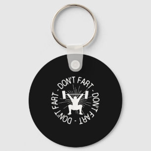 Dont Far Funny Fitness Gym Gift  Key Ring