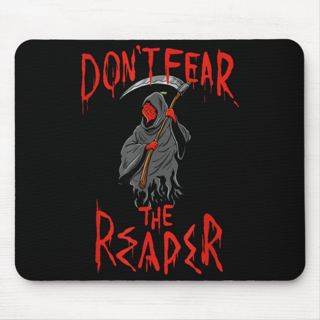 Dont Fear The Carolina Reaper Design  Mouse Pad (Front)