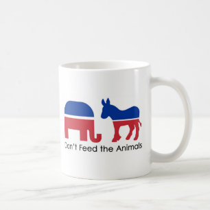 Don't Feed the Animals Coffee Mug