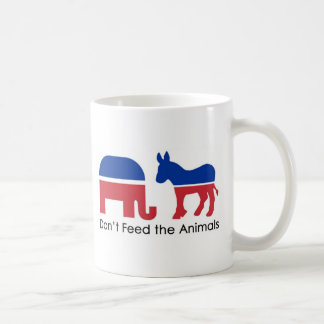 Don't Feed the Animals Coffee Mug