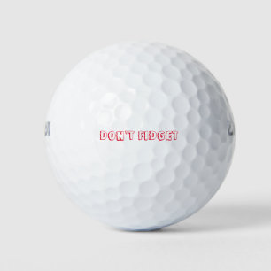 DON'T FIDGET Golf Balls (3-Pack Wilson Ultra 500)