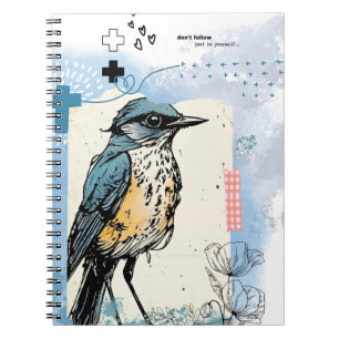 Don't Follow. Just be yourself Notebook Journal