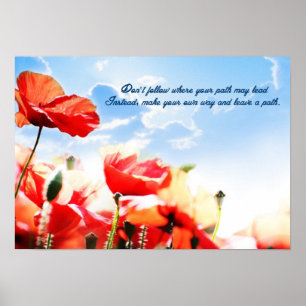 Don't follow where your path may lead… poster