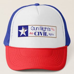 Don't forget Gun Rights are Civil Rights too Trucker Hat