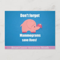 Don't forget, Mammograms save lives!