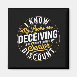 Dont forget my senior funny elderly humour magnet