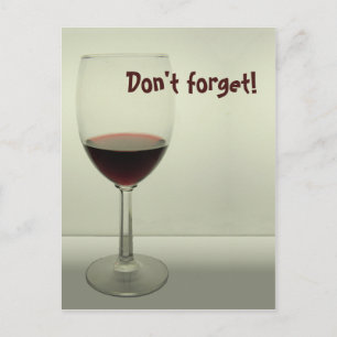 Don't Forget - Postcard