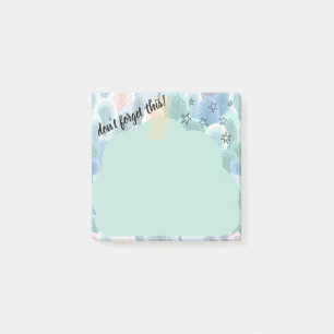 Don't Forget This Cloud Tape Post-it Notes