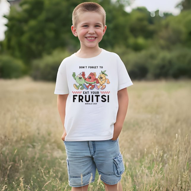 Don't forget to eat your fruits T-Shirt (Creator Uploaded)