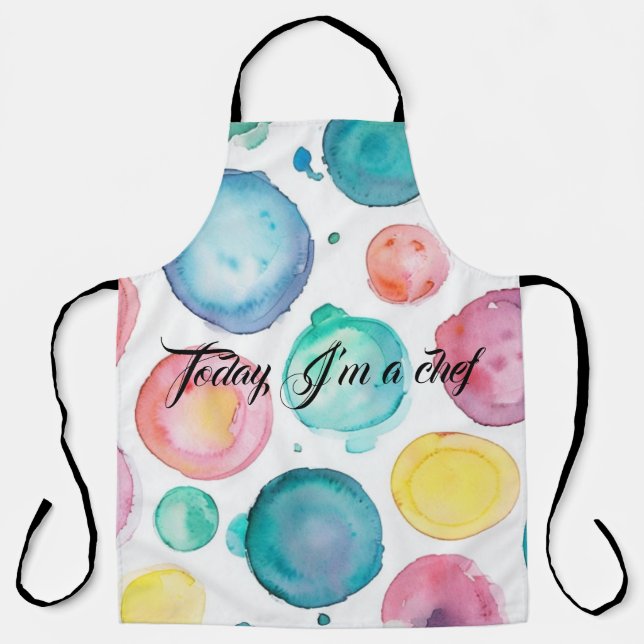 Don't get ahead of the pretty colours  apron (Front)