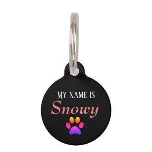animates dog tag