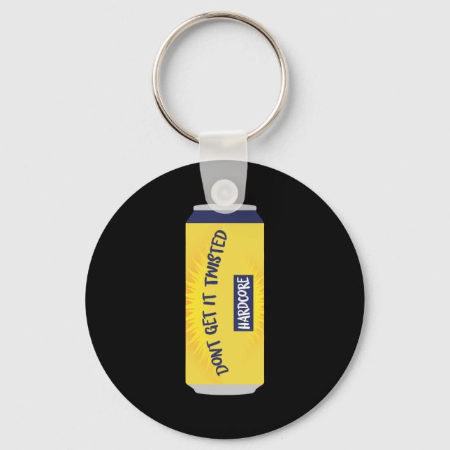 Dont Get It Twisted Tee Tea Meme Long Sleeve  Key Ring (Front)