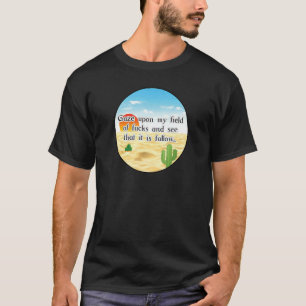 Don't Give A Fck For Men & Women Desert Don't Car T-Shirt