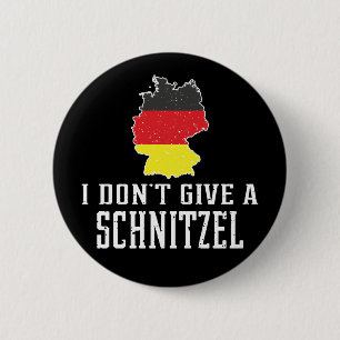 Dont Give A Schnitzel Oktoberfest Germany 6 Cm Round Badge