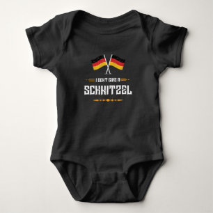 Dont Give Schnitzel Funny Oktoberfest Baby Bodysuit