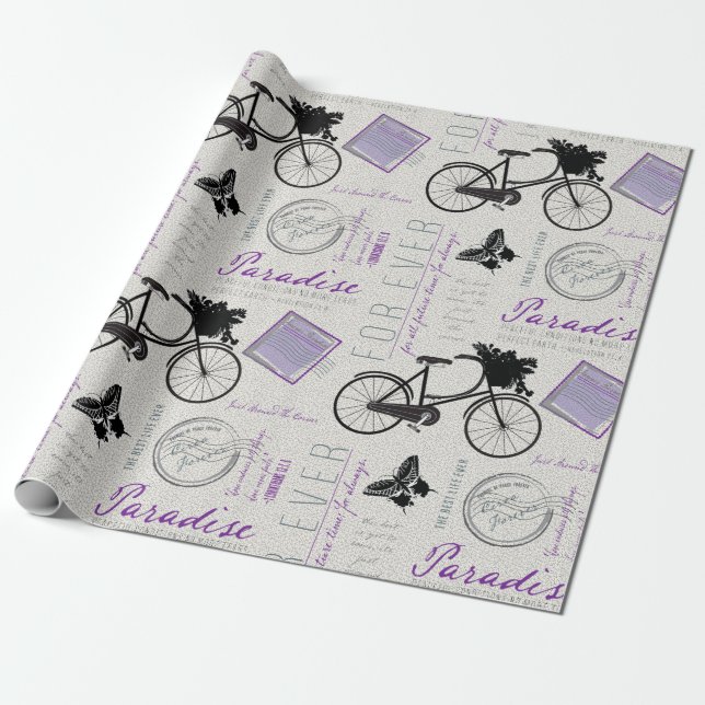 Don't Give Up gift wrap (Unrolled)