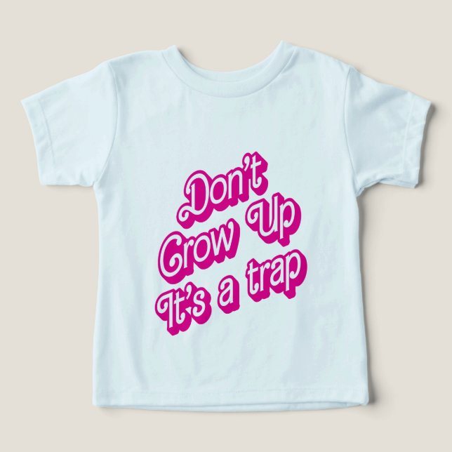 "Don't grow up, it's a trap" (Design Front)